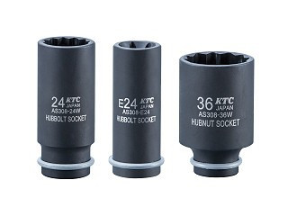 KTC ATS3083, 1/2"Sq. Hub Socket Set For Impact Wrench (3Pcs.)