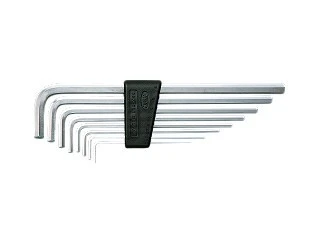 KTC HLD1508, L-Shaped Long Hexagon Key Wrench Set (8Pcs.)