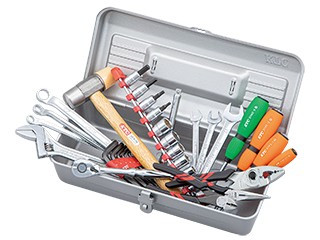 KTC SK33623M, 3/8"Sq.Tool Set (35Pcs, With Ek-5)