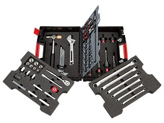 KTC SK35623PH, 3/8"Sq.Tool Set (56Pcs, With Ek-100Ph)