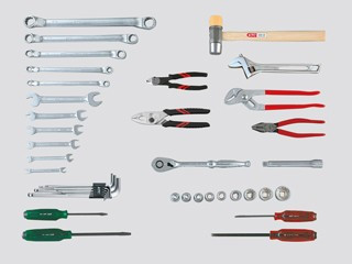 KTC SK4411WMZ, 1/2"Sq. Tool Set (41Pcs.)