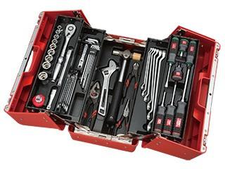 KTC SK4521P, 1/2"Sq. Tool Set (52Pcs.)