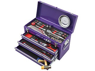 KTC SK46023X, 1/2"Sq.Tool Set (60Pcs.) Red