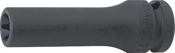 Koken 14325-E18, 1/2 Sq. Dr. Impact Deep TORXÂ® E18 Socket - Length 80mm