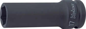 Koken 14301A-1.1/8, 1/2 Sq. Dr. Socket  1.1/8 6 point Length 85mm Thin walled