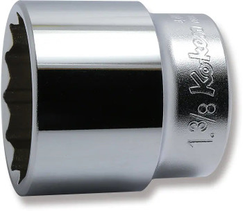 Koken 4405A-1.3/8, 1/2 Sq. Dr. Socket  1.3/8 12 point Length 47mm