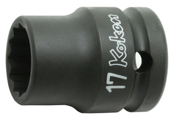 Koken 14406A-1.5/16, 1/2 Sq. Dr. Socket  1.5/16 12 point Length 46mm Thin walled_main