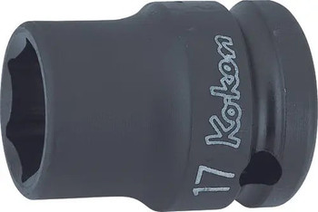 Koken 14401A-11/16, 1/2 Sq. Dr. Socket  11/16 6 point Length 38mm Thin walled