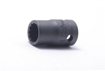Koken 24405M-12, 1/2 Sq. Dr. Socket  12mm 12 point Length 37mm