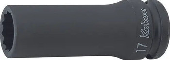Koken 14305M-13, 1/2 Sq. Dr. Socket  13mm 12 point Length 80mm