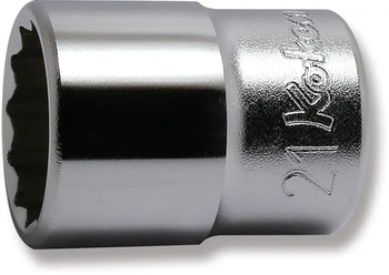 Koken 4405M-21, 1/2 Sq. Dr. Socket  21mm 12 point Length 38mm