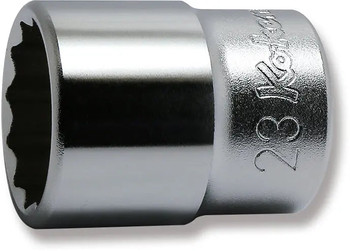 Koken 4405M-23, 1/2 Sq. Dr. Socket  23mm 12 point Length 40mm