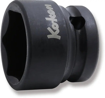 Koken 14401MS-24, 1/2 Sq. Dr. Socket  24mm 6 point Length 28.5mm Thin walled