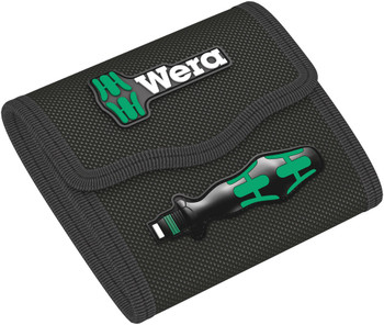 Wera 671387, 9456 Folding Pouch For Up To 17-Piece Sets Kraftform Kompakt, Empty, 135 x 120 mm_main