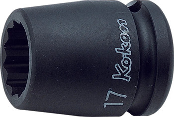 Koken 14405A-7/16, 1/2 Sq. Dr. Socket  7/16 12 point Length 38mm
