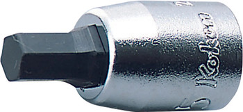Koken 2010M.25-7, 1/4 Sq. Dr. Bit Socket  7mm Hex Length 25mm