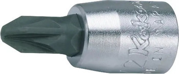 Koken 2000.28-PZ1, 1/4 Sq. Dr. Bit Socket  PZ1  Length 28mm