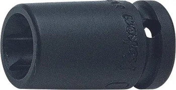 Koken 12425-E6, 1/4 Sq. Dr. Impact TORXÂ® E6 Socket - Length 23mm