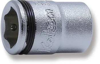 Koken 2450MS-8, 1/4 Sq. Dr. Short NUT GRIPÂ® Socket - 8mm