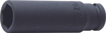 Koken 12300M-10, 1/4 Sq. Dr. Socket  10mm 6 point Length 48mm_main