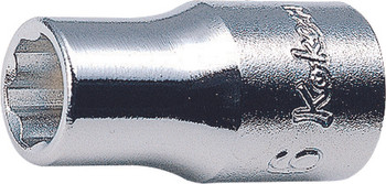 Koken 2410M-13, 1/4 Sq. Dr. Socket  13mm Surface Length 22mm_main