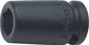 Koken 12400A-3/16, 1/4 Sq. Dr. Socket  3/16 6 point Length 23mm