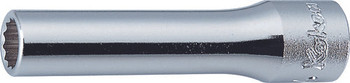 Koken 2305M-4, 1/4 Sq. Dr. Socket  4mm 12 point Length 50mm_main