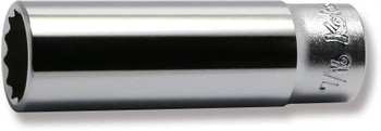 Koken 2305A-7/16, 1/4 Sq. Dr. Socket  7/16 12 point Length 50mm