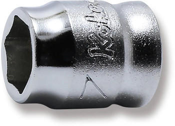 Koken 2400MZ-7, 1/4 Sq. Dr. Socket  7mm 6 point Length 14mm Z-series