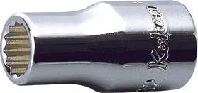 Koken AS2405A-9/16, 1/4 Sq. Dr. Socket  9/16 12 point 24mm Aerospace