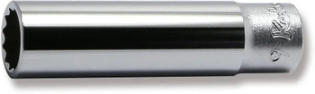 Koken 2305M-9, 1/4 Sq. Dr. Socket  9mm 12 point Length 50mm