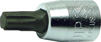 Koken 2025.28-10IP, 1/4 Sq. Dr. TORXplusÂ® 10IP Bit Socket - Length 28mm