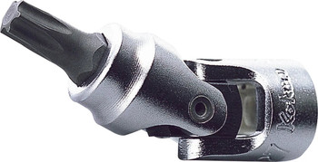 Koken 2430T-T10, 1/4 Sq. Dr. Universal TORXÂ® T10 Bit Socket - Length 42mm