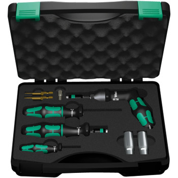 Wera 074745, 7443/61/9 Assembly Set For Tyre Pressure Control Systems, 9 Pieces