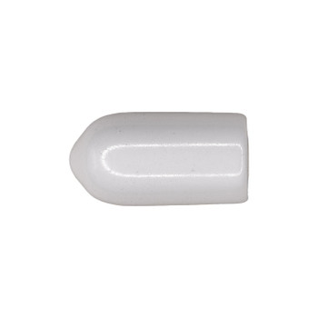 Auveco 18204, Vinyl Vacuum Cap White For 5/16 Dia. Tube, Pack Size: 50