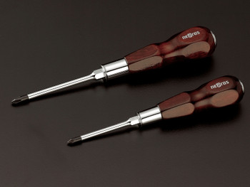 Nepros ND3P-1, Phillips Screwdrivers (Wooden Grip), No. 1_main
