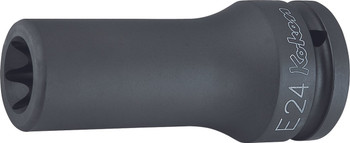 Koken 16325-E30, 3/4 Sq. Dr. Impact Deep TORXÂ® E30 Socket - Length 100mm_main