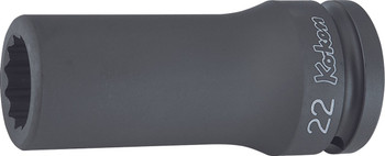 Koken 16305M-21, 3/4 Sq. Dr. Socket  21mm 12 point Length 100mm_main