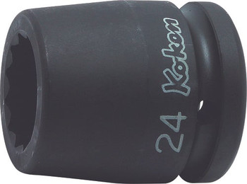 Koken 16405M-22, 3/4 Sq. Dr. Socket  22mm 12 point Length 50mm_main