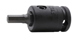 Koken 13134M.52-3, 3/8 Sq. Dr. Bit Socket  3mm Hex Length 52mm