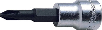 Koken 401769, Ko-ken 3000-1 3/8 Sq. Dr. Bit Socket PH1 Length 60mm