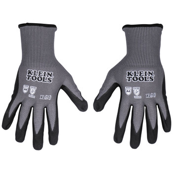 Klein Tools 60590_Knit Dipped Gloves_Cut Level A4_Touchscreen_X-Large_2-Pair_main
