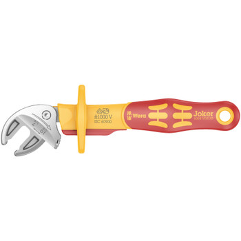 Wera 020150, 6004 Joker VDE XS VDE-Insulated, Self-Setting Spanner, 7-10 x 1/4-3/8" x 119 mm