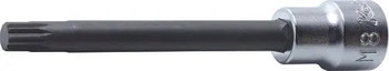 Koken 3020.100-M14 3/8 Sq. Dr. Bit Socket XZN M14 Triple Square Length 100mm