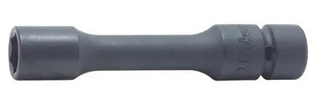 Koken NV13145.100-15 3/8 Sq. Dr. Extension Socket  15mm 6 point 100mm Sleeve Drive