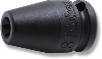Koken 13425EG-E8 3/8 Sq. Dr. Impact TORXÂ® E8 Socket w/ Magnet - Length 32mm