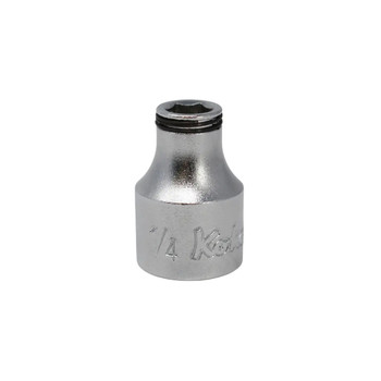 Koken 3/8 Sq. Dr. SAE Nut Grip Chrome Socket in  1/4
