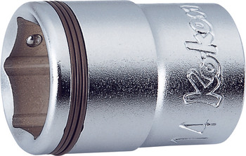 Koken 3450MH-17 3/8 Sq. Dr. Socket  17mm Nut Grip Length 29mm Outer Hex 17mm_main