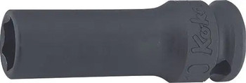 Koken 13301M-20 3/8 Sq. Dr. Socket  20mm 6 point Length 80mm Thin walled