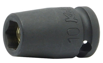 Koken 13400MG-21 3/8 Sq. Dr. Socket  21mm 6 point Length 32mm Magnet